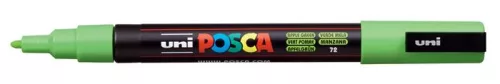 Dekormarker, 0,9-1,3 mm, UNI "Posca PC-3M", almazöld