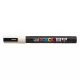 Dekormarker, 0,9-1,3 mm, UNI "Posca PC-3M", bézs