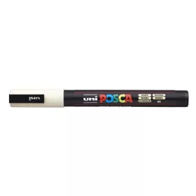   Dekormarker, 0,9-1,3 mm, UNI "Posca PC-3M", elefántcsont