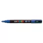 Dekormarker, 0,9-1,3 mm, UNI "Posca PC-3M", kék