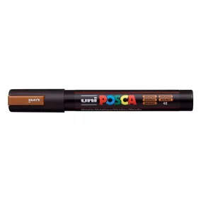 Dekormarker, 1,8-2,5 mm, UNI "Posca PC-5M", bronz