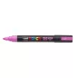   Dekormarker, 1,8-2,5 mm, UNI "Posca PC-5M", fluor rózsaszín