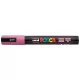 Dekormarker, 1,8-2,5 mm, UNI "Posca PC-5M", málna