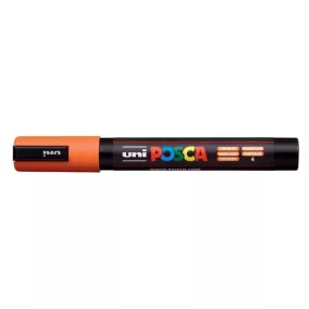   Dekormarker, 1,8-2,5 mm, UNI "Posca PC-5M", narancssárga