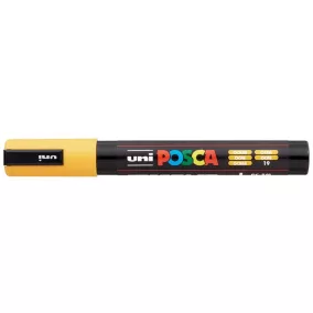 Dekormarker, 1,8-2,5 mm, UNI "Posca PC-5M", okker