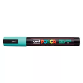   Dekormarker, 1,8-2,5 mm, UNI "Posca PC-5M", tengerzöld