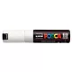 Dekormarker, 4,5-5,5 mm, UNI "Posca PC-7M", fehér
