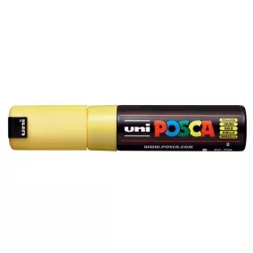 Dekormarker, 4,5-5,5 mm, UNI "Posca PC-7M", sárga