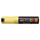 Dekormarker, 4,5-5,5 mm, UNI "Posca PC-7M", sárga