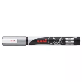 Krétamarker, 1,8-2,5 mm, UNI "PWE-5M", ezüst