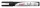 Krétamarker, 1,8-2,5 mm, UNI "PWE-5M", fekete