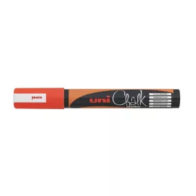   Krétamarker, 1,8-2,5 mm, UNI "PWE-5M", fluor narancs