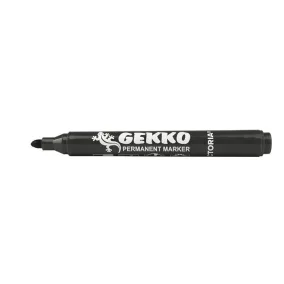   Alkoholos marker, 1-3 mm, kúpos, VICTORIA OFFICE, "Gekko", fekete