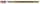 Tűfilc, 0,4 mm, VICTORIA OFFICE,"Slim", piros