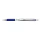 Golyóstoll, 0,34 mm, nyomógombos, ZEBRA "Z-Grip Flight", kék