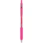   Zseléstoll, 0,33 mm, nyomógombos, ZEBRA "Sarasa Clip", rózsaszín