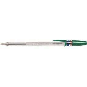   Golyóstoll, 0,24 mm, kupakos, ZEBRA "N-5200" zöld