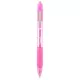 Golyóstoll, 0,27 mm, nyomógombos, ZEBRA "Z-Grip Smooth", rózsaszín