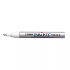 Lakkmarker, 3 mm, ZEBRA "Paint marker", ezüst