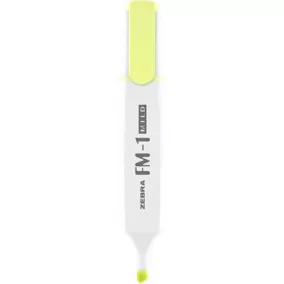 Szövegkiemelő, 3,5 mm, ZEBRA "FM-1 Mild", sárga