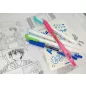  Írószer készlet, ZEBRA "Manga Set, One Umbrella", 5 darabos