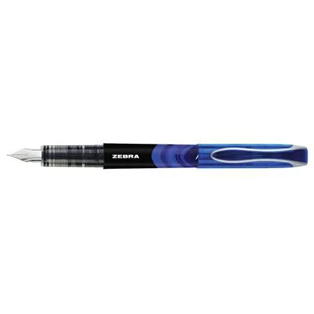 Töltőtoll, 0,6 mm, ZEBRA "Fountain pen", kék