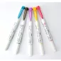   Ecsetirón készlet, kétvégű ZEBRA "Mildliner Warm", 5 szín