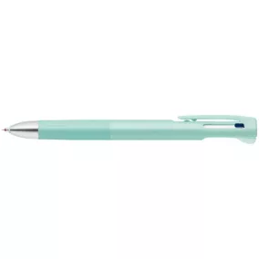   Multifunkciós golyóstoll, 0,24 mm, kétszínű + nyomósirón, 0,5 mm, türkíz tolltest, ZEBRA "bLen 2+S"