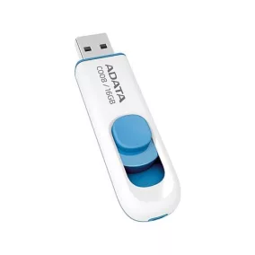Pendrive, 16GB, USB 2.0, ADATA "C008", fehér
