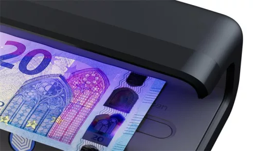 Bankjegyvizsgáló, SAFESCAN "55 LED", fekete