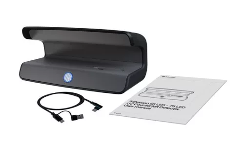 Bankjegyvizsgáló, SAFESCAN "55 LED", fekete