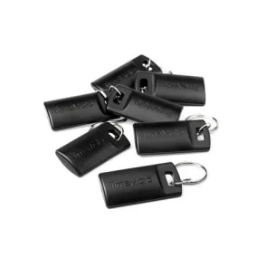   RFID kulcs az UBSCTM beléptetőrendszerhez, SAFESCAN "RF-110", fekete, 25 db/csomag