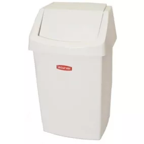   Billenős szemetes, 25 l, CURVER "Click-It", fehér