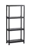 Polcrendszer, 4 polccal, 60 cm, KETER "Plus Shelf"