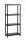 Polcrendszer, 4 polccal, 60 cm, KETER "Plus Shelf"