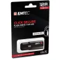   Pendrive, 128GB, USB 3.2, titkosított, EMTEC "B120 Click Secure"