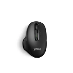   Egér, vezeték nélküli, optikai, tölthető, USB+BT, URBAN FACTORY "Onlee Pro Dual", fekete