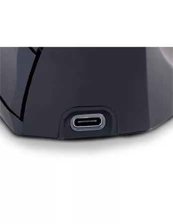 Egér, vezeték nélküli, vertikális, USB, URBAN FACTORY "Ergo Next", fekete