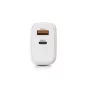   Hálózati töltő, 1xUSB-A (12W), 1xUSB-C (45W), URBAN FACTORY