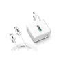   Hálózati töltő, 1xUSB-C (65W), USB-C–USB-C kábel, URBAN FACTORY