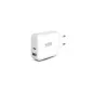   Hálózati töltő, 1xUSB-A (18W), 1xUSB-C (45W), USB-A–USB-C kábel, URBAN FACTORY