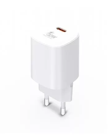 Hálózati töltő, 1xUSB-C (PD), 30W, URBAN FACTORY