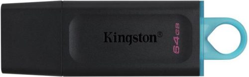 Pendrive, 64GB, USB 3.2, KINGSTON "DataTraveler Exodia", fekete-kék