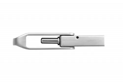 Pendrive, 32GB, USB 2.0 + USB-C, alumínium ház, MYMEDIA "Dual" (by VERBATIM)