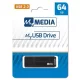 Pendrive, 64GB, USB 2.0, MYMEDIA (by VERBATIM)