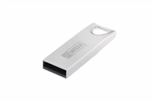 Pendrive, 64GB, USB 2.0, alumínium ház, MYMEDIA "Alu" (by VERBATIM)