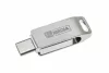 Pendrive, 128GB, USB 3.2 Gen1 + USB-C, alumínium ház, MYMEDIA "Dual" (by VERBATIM)