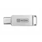  Pendrive, 32GB, USB 3.2 Gen1 + USB-C, alumínium ház, MYMEDIA "Dual" (by VERBATIM)