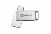 Pendrive, 64GB, USB 3.2 Gen1 + USB-C, alumínium ház, MYMEDIA "Dual" (by VERBATIM)