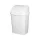 Planet Billenőfedeles szemetes kuka, műanyag, luxury fehér, 9 L